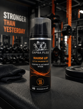CAPSA FLEX WARM UP – Разогревающий гель-праймер для мышц 100 мл