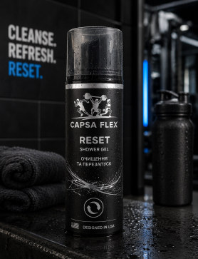 CAPSA FLEX RESET SHOWER – Восстановительный гель для душа после тренировок 100 мл